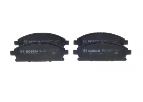 Гальмівні колодки, дискові BOSCH 0 986 494 928