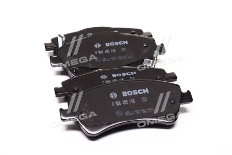 Колодки тормозные BOSCH 0 986 495 106