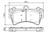 Гальмівні колодки передні AUDI Q7 3.0TDI 4.2TDI 6.0TDI BOSCH 0986495435 (фото 1)