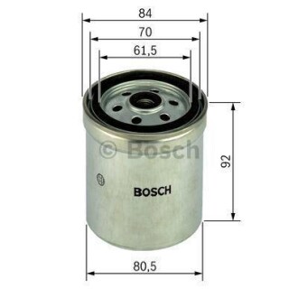 A_Фільтр паливний диз 4153 MB 200D,207D,220D,240D,300D (123) -85 BOSCH 1457434153