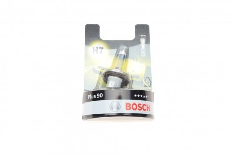 Автолампа (12 V 55 W H7 PLUS 90 блістер) BOSCH 1 987 301 078