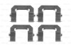 Установчий к-кт. гальм. колод. CHEVROLET CAPTIVA BOSCH 1987474473 (фото 1)