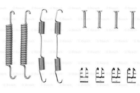 Установчий к-кт. гальм. колод. FIAT Fiorino 82- BOSCH 1987475167