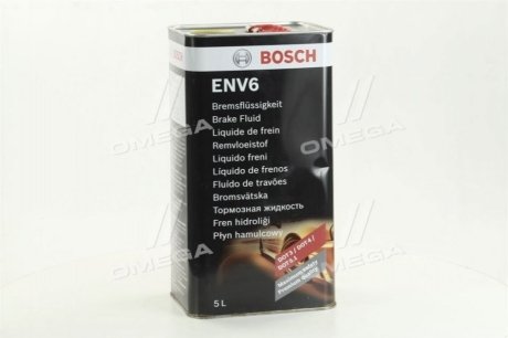 ГАЛЬМІВНА РІДИНА ENV6 5.0 L BOSCH 1 987 479 208