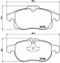 Гальмівні колодки дискові BREMBO P10 011 (фото 1)