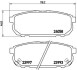 Комплект гальмівних колодок з 4 шт. дисків BREMBO P30023 (фото 1)