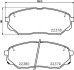 Колодки гальмівні дискові BREMBO P30086 (фото 1)