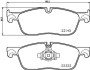 Комплект гальмівних колодок з 4 шт. дисків BREMBO P36035 (фото 1)