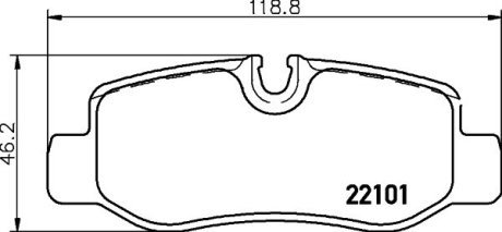 Колодки тормозные BREMBO P50126