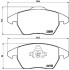 Гальмівні колодки дискові BREMBO P61 076X (фото 1)