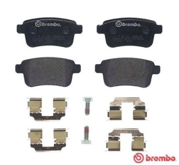 Колодки гальмівні дискові (комплект 4 шт) BREMBO P68043