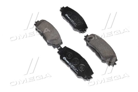 Колодки гальмівні дискові (комплект 4 шт) BREMBO P83082