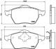 Гальмівні колодки дискові BREMBO P85 039 (фото 1)