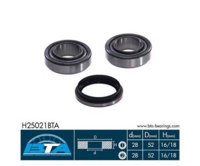 Комплект підшипника колеса BTA H25021BTA