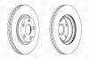 Диск гальмівний передній (кратно 2) Toyota Auris (06-12), Avensis (03-08), Corolla (03-09) CHAMPION 562430CH (фото 1)