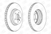 Диск гальмівний передній Bmw 3 (E90) (04-12), 3 Convertible (E93) (06-13) (562519CH-1) CHAMPION 562519CH1 (фото 1)