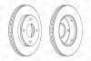 Диск тормозной передний (кртано 2) Mitsubishi Colt VI/ Smart Forfour (04-06) (56 CHAMPION 562575CH (фото 1)