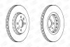 Гальмівний диск перед. Kangoo 1.5/1.9dCi/1.6i 01- (4x4)/Megane II/ScenicII (280x24) компл. 2шт CHAMPION 562959CH (фото 1)