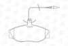 Гальмівні колодки пер. Peugeot 306/406/607 96- (TRW) CHAMPION 571898CH (фото 1)