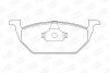 Колодки тормозные дисковые передние AUDI A3 SEAT Leon SKODA Fabia, Octavia VW Beetle, Bora, Golf (4) CHAMPION 571985CH (фото 1)