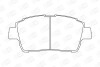 Гальмівні колодки пер. Toyota Yaris/Prius 99-05 (akebono) CHAMPION 572405CH (фото 1)