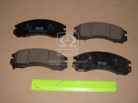 Колодки гальмівні дискові передні Citroen C-CROSSER (VU_, VV_) 07-, C-CROSSER ENTERPRISE (VU_, VV_) 09-|MITSUBISHI ECLIPSE Con CHAMPION 572447CH