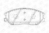 Колодки гальмівні дискові передні Hyundai Terracan (03-06)/ SsangYong Rexton/Rexton II CHAMPION 572518CH (фото 1)