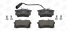 Колодки тормозные дисковые задние Ford Galaxy I/ VW Sharan (95-10) CH CHAMPION 573065CH (фото 2)