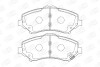 Колодки гальмівні дискові передні Dodge Journey (08-)/ Jeep Compass (06-) CHAMPION 573298CH (фото 1)