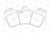 Колодки гальмівні дискові передні Porsche Cayenne (02-10)/ VW Touareg (02-10) CHAMPION 573376CH (фото 1)