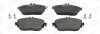 Колодки тормозные дисковые передние Infiniti Q30 (15-)/ MB B-Class (W246), CLA (CHAMPION 573403CH (фото 2)