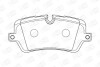 Колодки гальмівні дискові задні Land Rover Range Rover Sport II, Range Rover IV, Discovery V CHAMPION 573439CH (фото 1)
