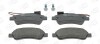 Колодки тормозные дисковые задние Citroen Jumper II/ Fiat Ducato (06-) (CHAMPION 573632CH (фото 1)