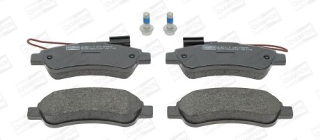 Колодки тормозные дисковые задние Citroen Jumper II/ Fiat Ducato (06-) (CHAMPION 573632CH