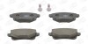 Колодки тормозные дисковые задние Renault Megane (III,IV), Clio V, Fluence (10-) CHAMPION 573660CH (фото 2)
