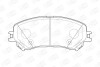 Колодки тормозные дисковые передние Renault Espace V, Megane IV, Scenic IV (5736 CHAMPION 573673CH (фото 1)