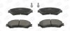 Колодки тормозные дисковые передние Renault Espace V, Megane IV, Scenic IV (5736 CHAMPION 573673CH (фото 2)