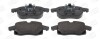 Колодки тормозные дисковые передние Ope Astra H, Vectra C CHAMPION 573723CH (фото 2)