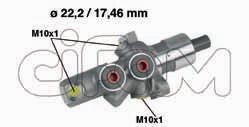 DB Главный тормозной цилиндр 22,20/17,46mm DB W201 82- CIFAM 202-175 (фото 1)