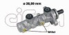 Головний гальмівний циліндр Sorento I 02-(D1=26,99mm, +ABS, -ESP) CIFAM 202-588 (фото 1)