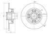 Гальмівний диск задн. Clio/Megane/Modus/Symbol/Twingo (05-21) CIFAM 800-722 (фото 1)