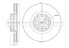 Гальмівний диск пер. A8/A6/Phaeton 96-10 CIFAM 800-737C (фото 1)