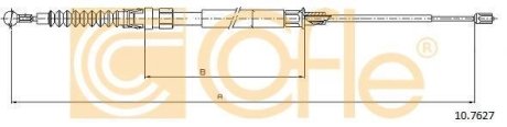 Трос ручника COFLE 10.7627 (фото 1)