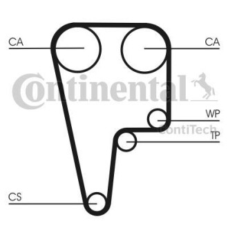 Ремінь ГРМ Contitech CT 1125