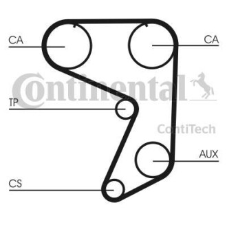 Ремінь ГРМ Contitech CT 651
