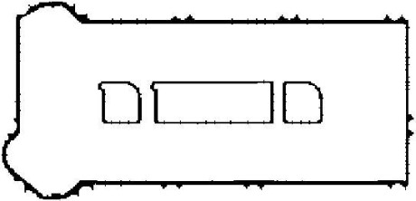 Прокладки клапанної кришки (компл.) PLASTIC FORD 1.8/2.0 CSDA/CSDB/AODA/AODB/N4JB CORTECO 026580P