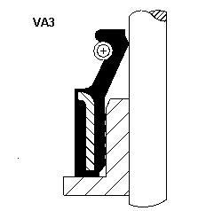 Сальник клапана IN/EX FIAT/IVECO 8140.23/8140.43S FORD VA3 8-33 FPM 8X12/15.2X9.5 CORTECO 12015512