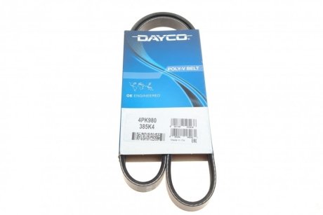 Ремінь генератора поліклиновий DAYCO 4PK980