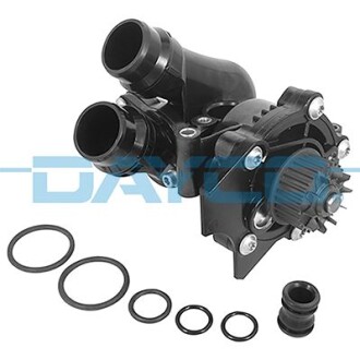 VW помпа води бензин з вбудованим термостатом Audi A4,5,6,Amarok,Jetta IV,Passat,Skoda, 2.0TSI/TFSI 08- DAYCO DP1982