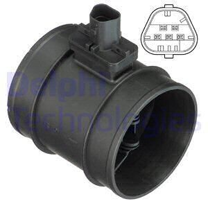 Датчик масової витрати повітря Delphi AF10410-12B1